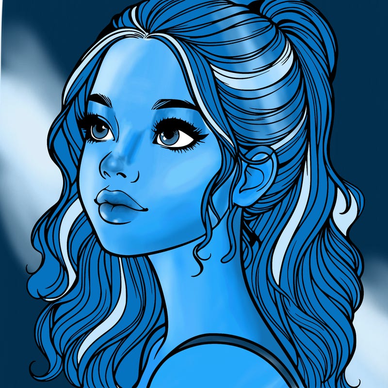 beautiful realistic girl