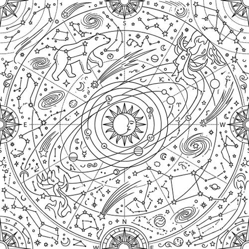 Celestial Map Patterns