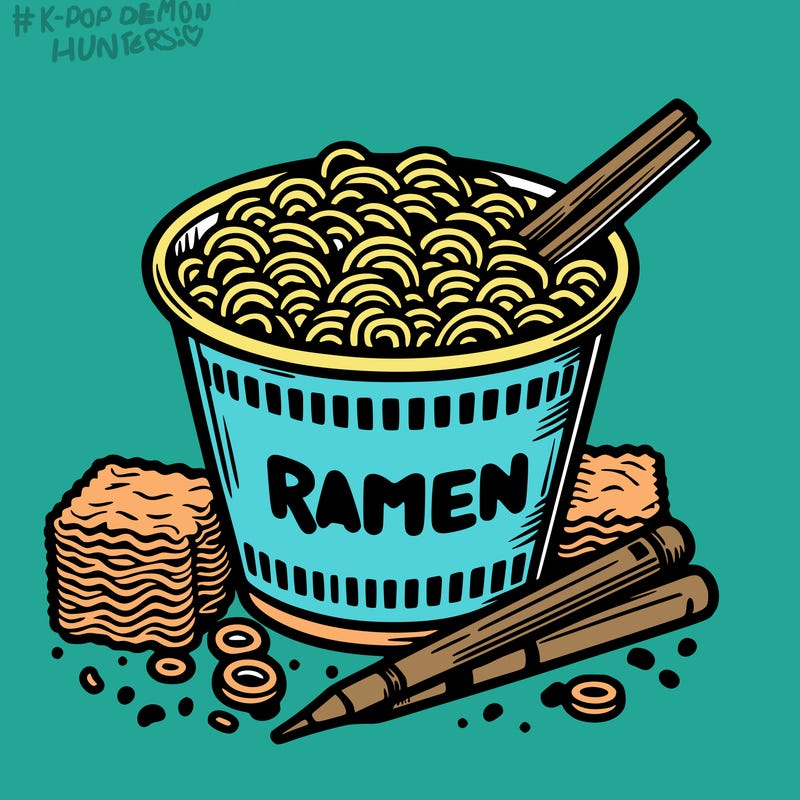ramen noodles