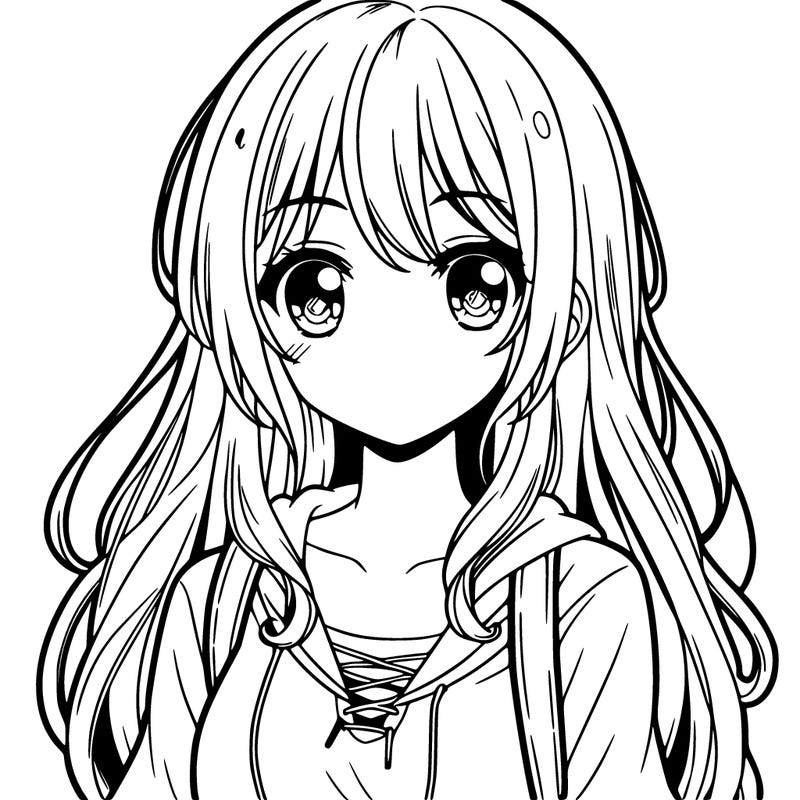 a cute teenage girl manga carter