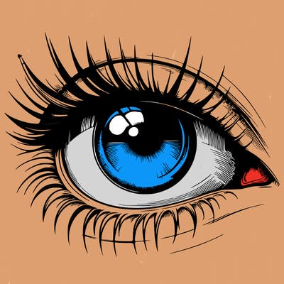 realistic eye