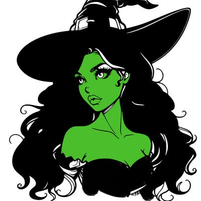 realistic witch