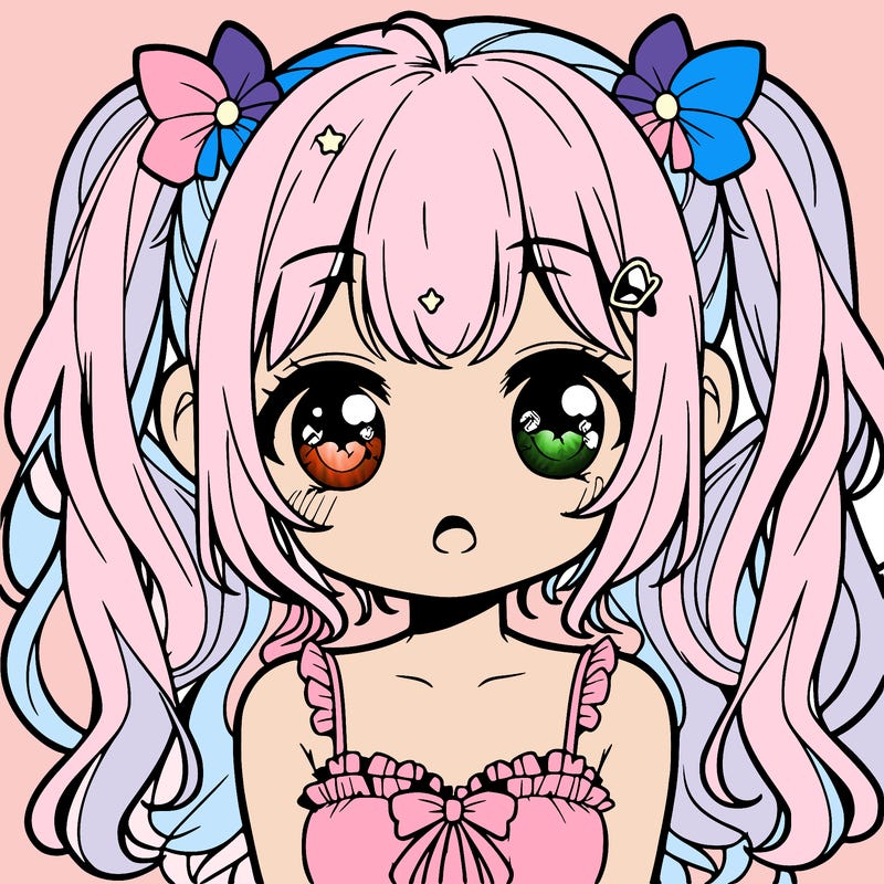 cute sweet anime girl