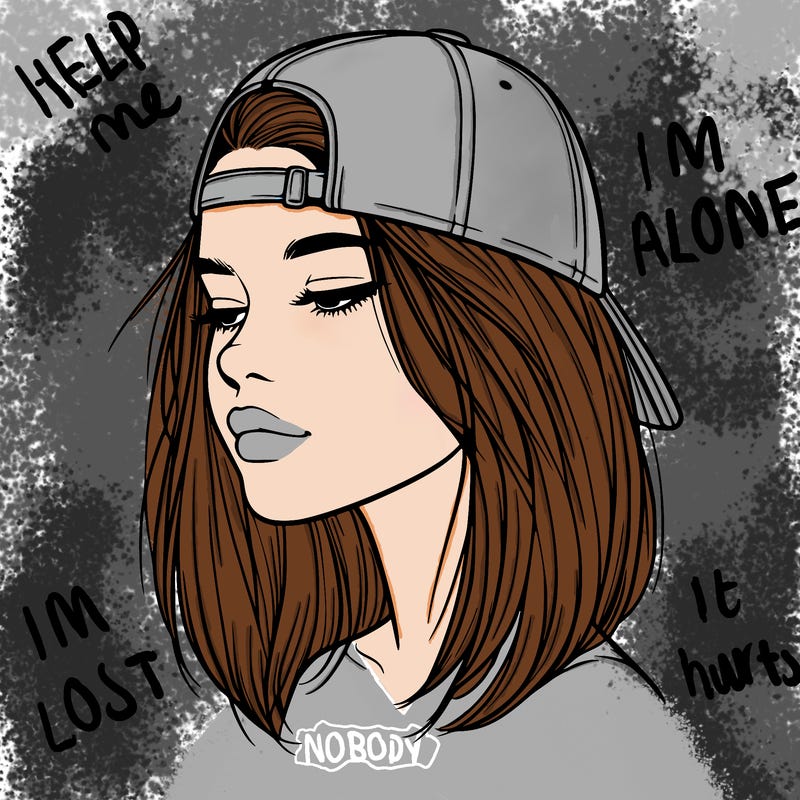 realistic  girl with a backwards hat