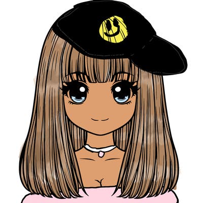 straight hair with bangs realistic