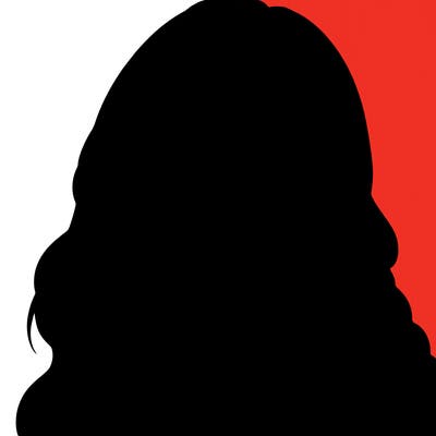 realistic girl with hair on her hair and lips