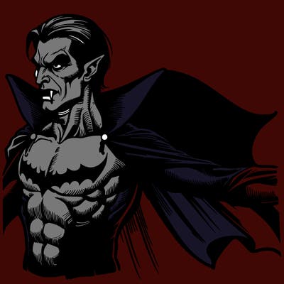 realistic vampire