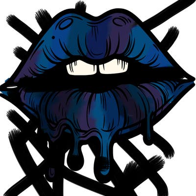 lips that look realistic and drip