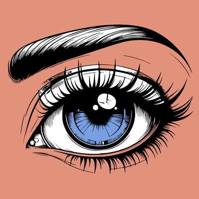 realistic eye