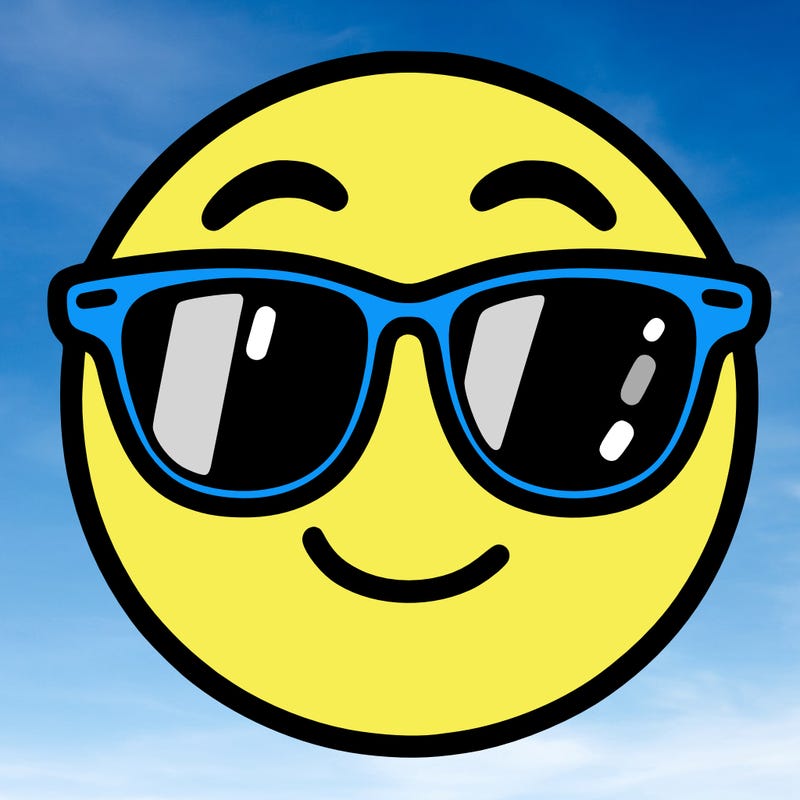 emoji with sunglasses
