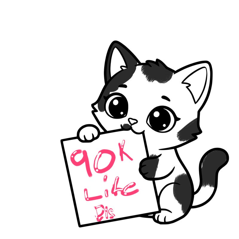 a small cat with a blank sheet of paper in its hand. the cat is sooooooo cute!