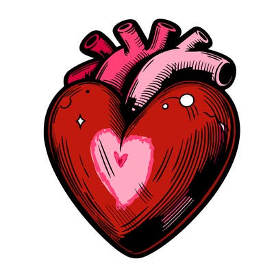 realistic heart