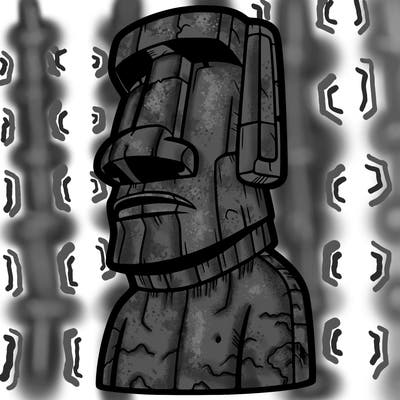 moai statue