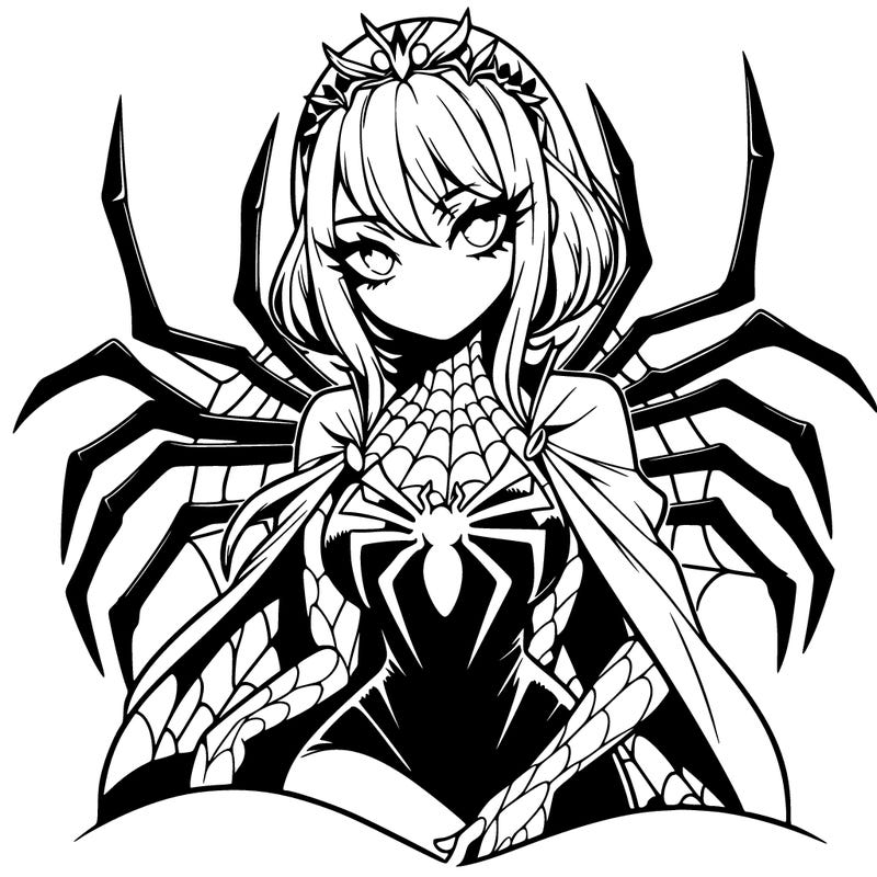 anime - spider queen