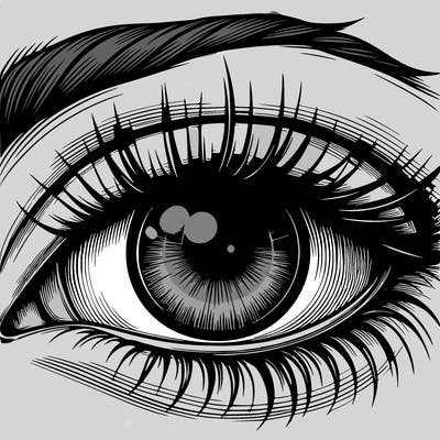 realistic eye