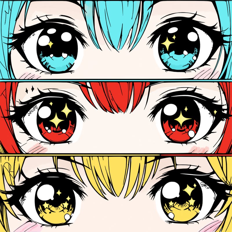 anime eyes