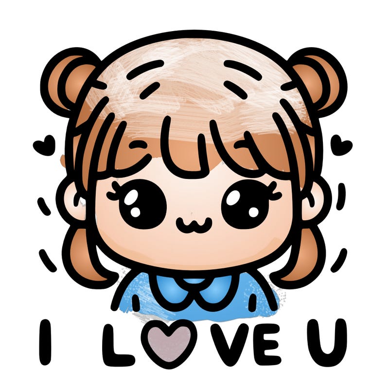 girl saying i love u