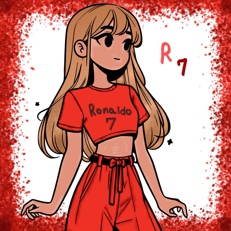 girl in a cute crop top