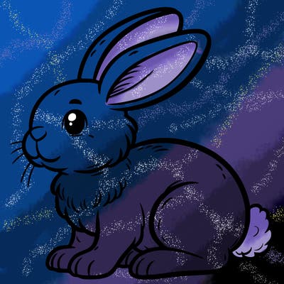 un lapin