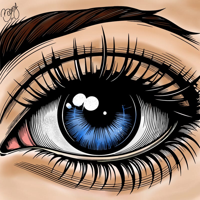 realistic eye