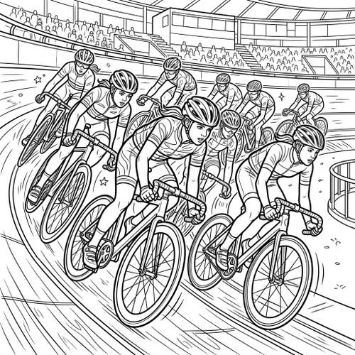 Track Cyclists
