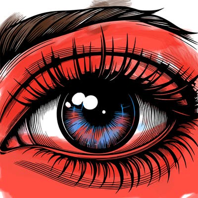 realistic eye