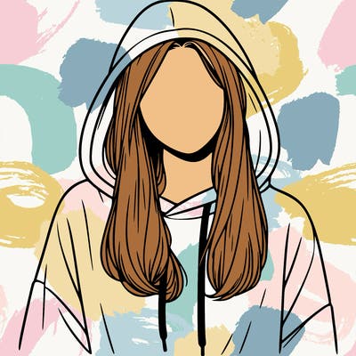 female hoodie.