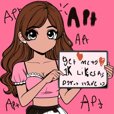 realistic pretty girl holding blank sign