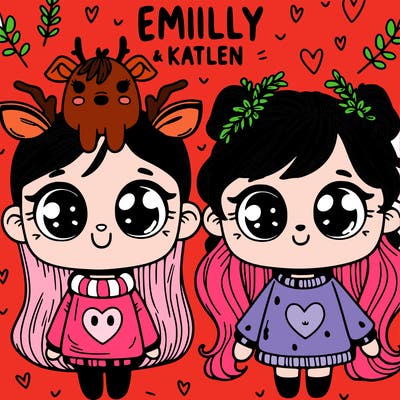 emilly vick e katlen