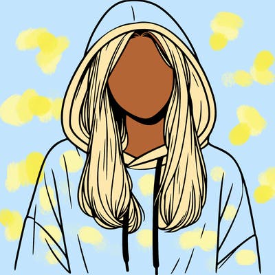 female hoodie.