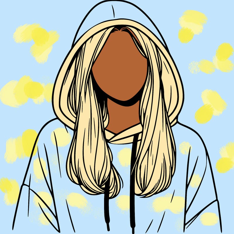 female hoodie.