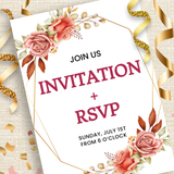 Invitation Maker & Event RSVP - アプリアイコン