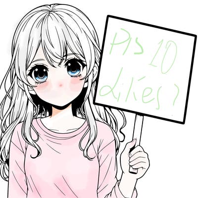 realistic girl holding up a sign