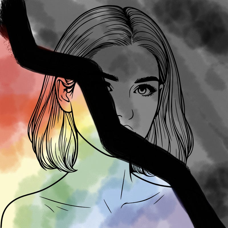 realistic portrait of woman