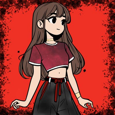 girl in a cute crop top