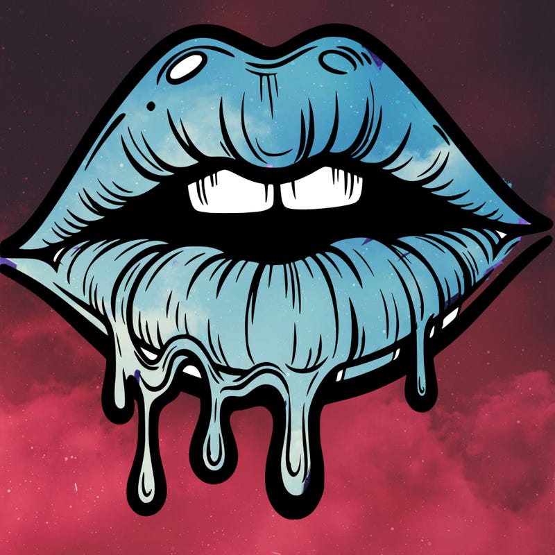 lips that look realistic and drip