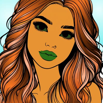 beautiful realistic girl