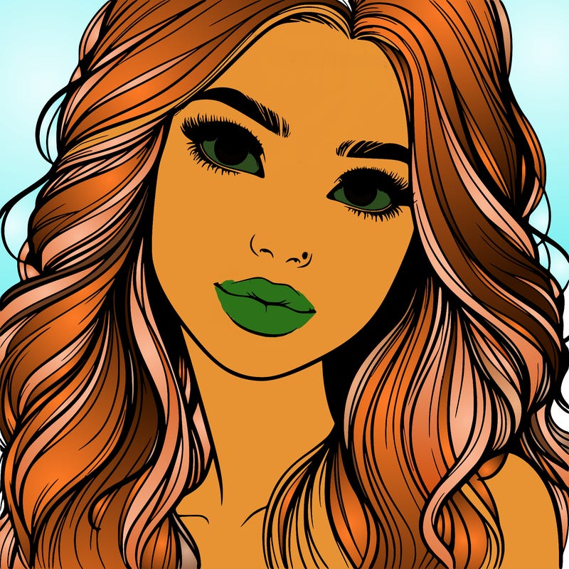 beautiful realistic girl