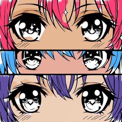 anime eyes