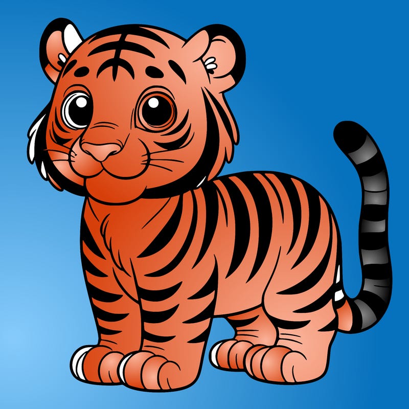 an african tiger