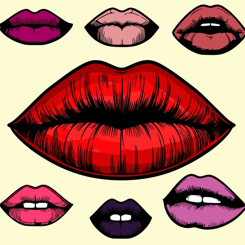 realistic lips