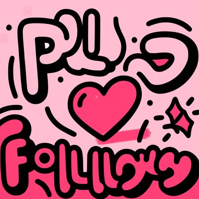text where it says pls follow❤️