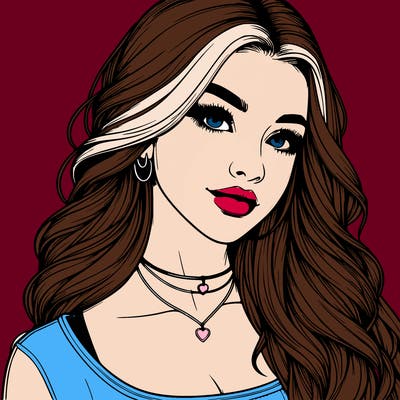 detailed realistic girl