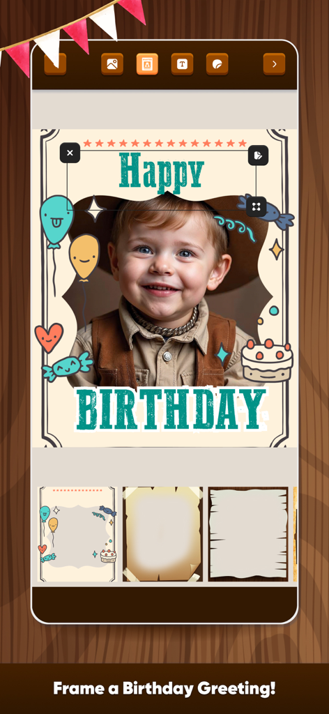Wanted Poster wild west - Wild West themed birthday poster creator featuring a child in a cowboy outfit