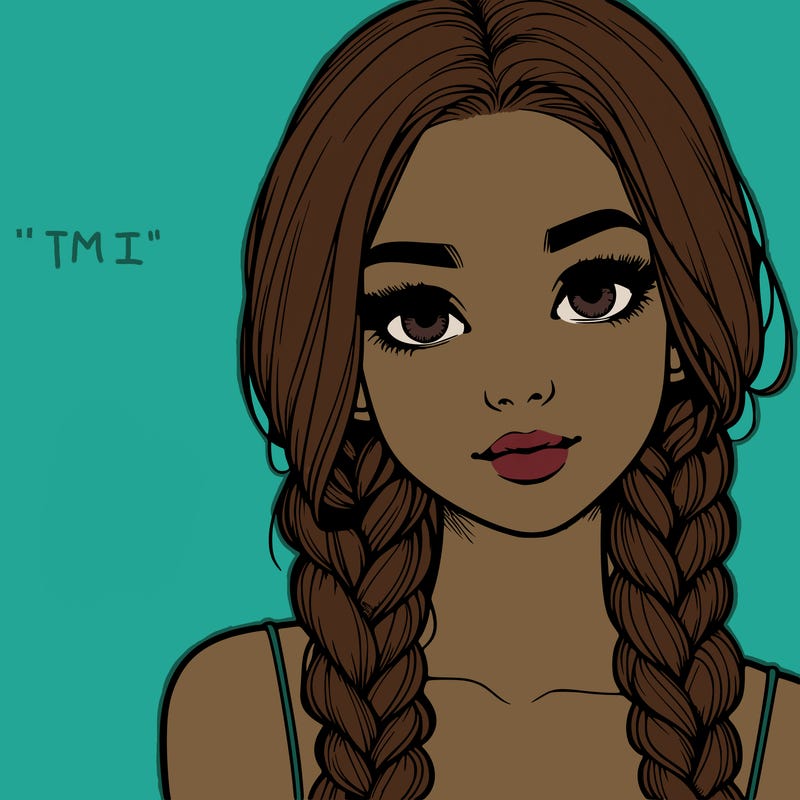 realistic girl with braids