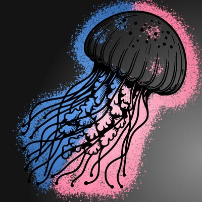 realistic jellyfish