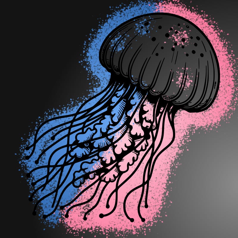 realistic jellyfish