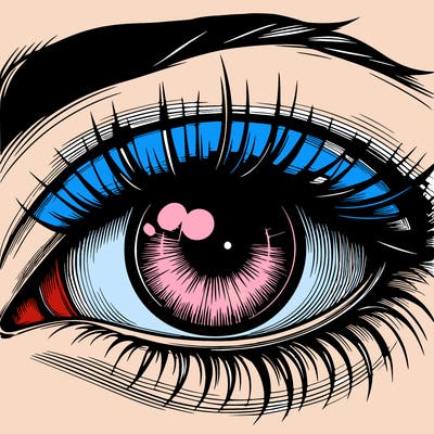 realistic eye