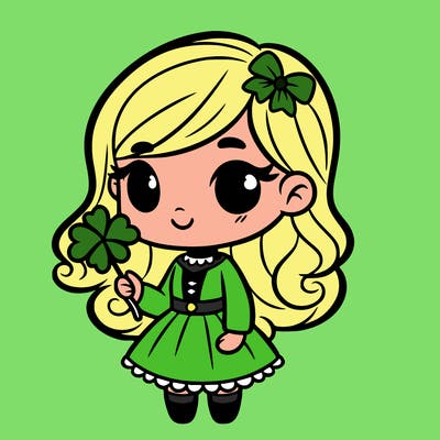 saint patrick’s day girl