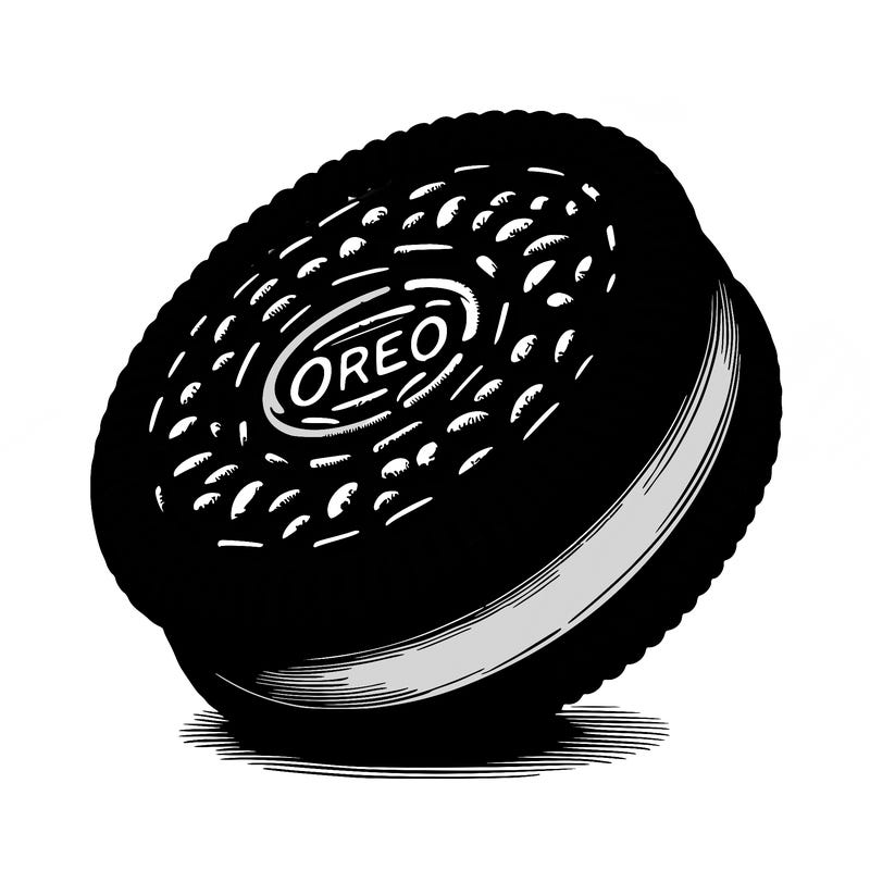realistic oreo